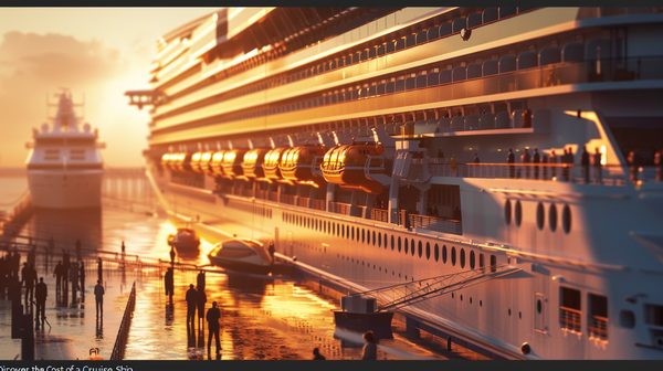 Découvrez le coût d'un bateau de croisière
